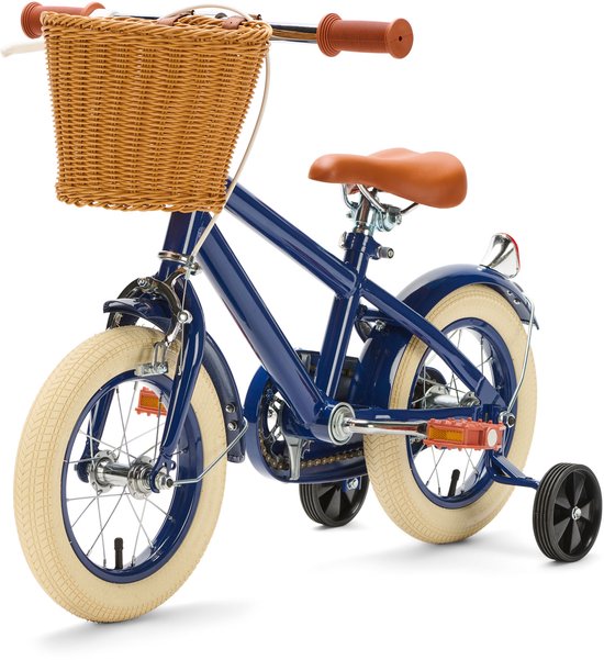 Generation Retro 12 inch Blauw - Kinderfiets met Mandje van Generation — afbeelding 2