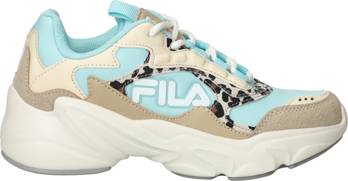 Fila Collene Logo Sneakers Meisjes Blauw