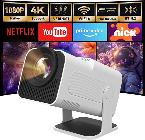 Lexium Mini beamer - Projector - Beamerscherm - Projectiescherm - Outdoor & Indoor Projector -