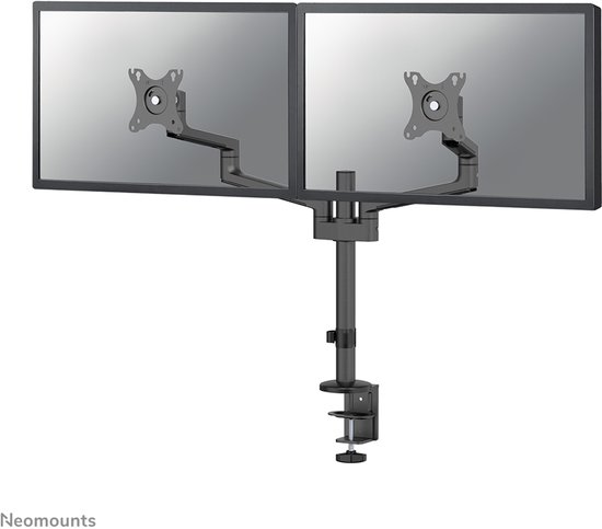 Neomounts NEXT Lite DS60-425BL2 Ruimtebesparende Monitorarm Zwart