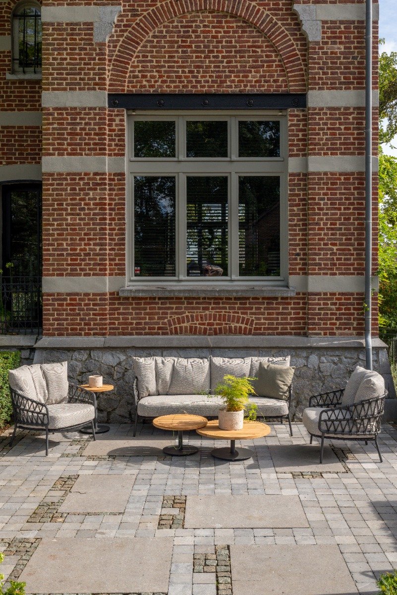 4 Seasons Outdoor Calpi canapé lounge 3 places - anthracite
