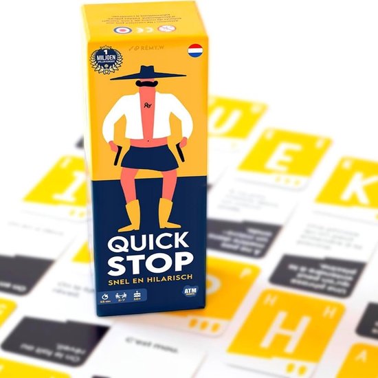 Quickstop - Asmodee - Nederlandstalig kaartspel - Party- en familiespel - Vanaf 10 jaar