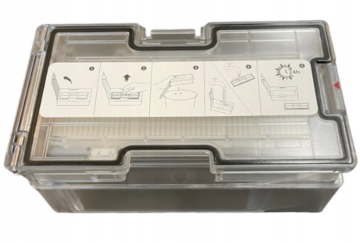 stofbak compatibel met Roborock S8+ / S8 Pro Ultra / fabrieksnummer: 9.01.1837 - hoogwaardige vervanging