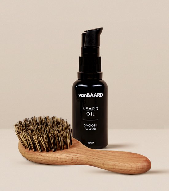Premium Ensemble de soins de Huile de barbe populaire - Huile de barbe de qualité supérieure de BEARD Formula - Brosse à barbe végétalienne