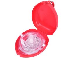 CPR Rescue Mask, Pocket Cardiopulmonary Resuscitation Face Shield Personal Protection Breathing Mask with One-Way Valve for Adult Child