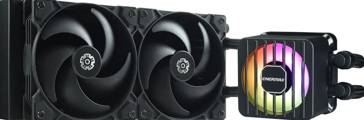 Enermax LIQMAXFLO SR Processor Kit voor vloeistofkoeling 12 cm Zwart 1 stuk(s)