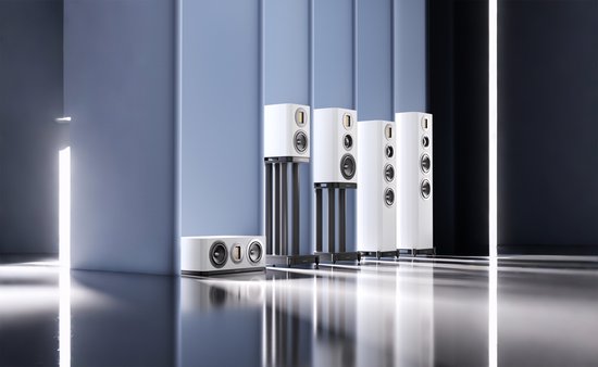 Wharfedale EVO 5.3 Vloerstaande Speakers - Hifi Stereo Set - Passieve Speaker - 3-Weg Luidsprekers - Wit van Merkloos — afbeelding 5