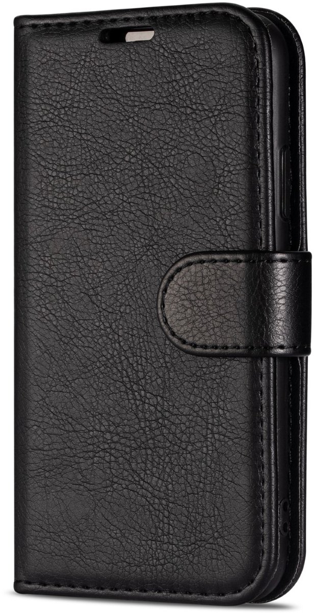 Hoesje Geschikt voor Apple iPhone 17 pro max/Wallet case /iphone 17 pro max hoesje/iphone 17 pro max case / book case Portemonnee kaarthouder/ magneetflipje/ kleur Zwart