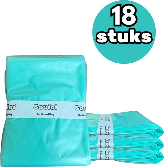 Recharge de seau à couches adaptée à Korbell - 16 litres - Recharge de 9 pièces Korbell