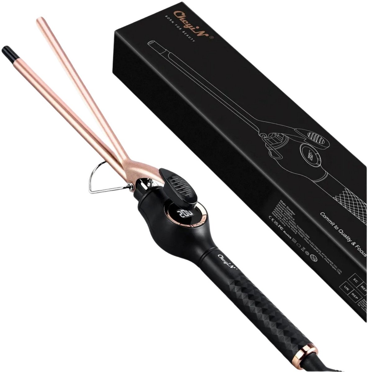 Krultang 9mm krultang 140℃-210℃ krultang met LED-display