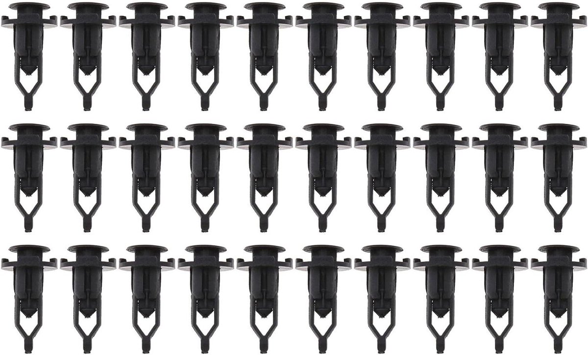Image of 30 stuks Auto Bumper Clips Wiel Boog Voering Retainer - Lexus Toyota Vervanging Auto Clips - Klinknagel 52161-0K040 52161-02020