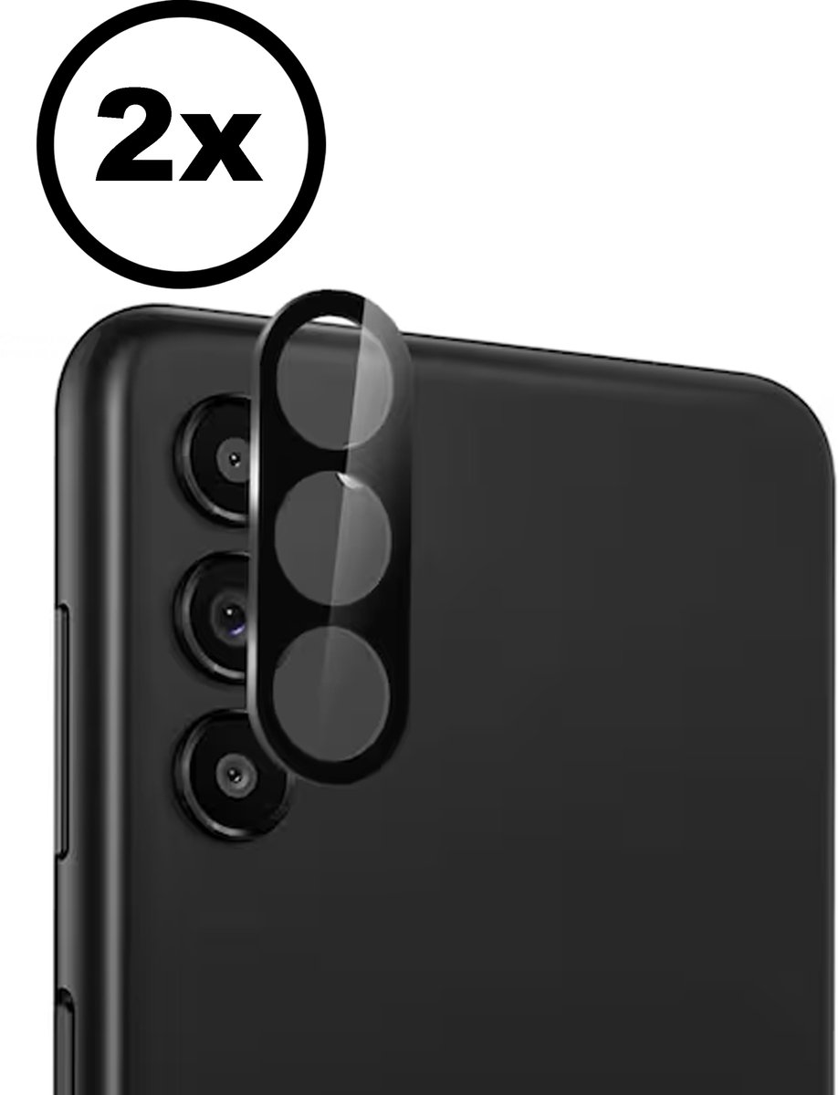 VOWLUX Camera Glass Full-Cover Screenprotector 2 Stuks voor Samsung Galaxy S24 – Gehard Glas – 9H Bescherming