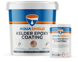 Aquashield Kelder Epoxy Coating - Wit - 4 liter