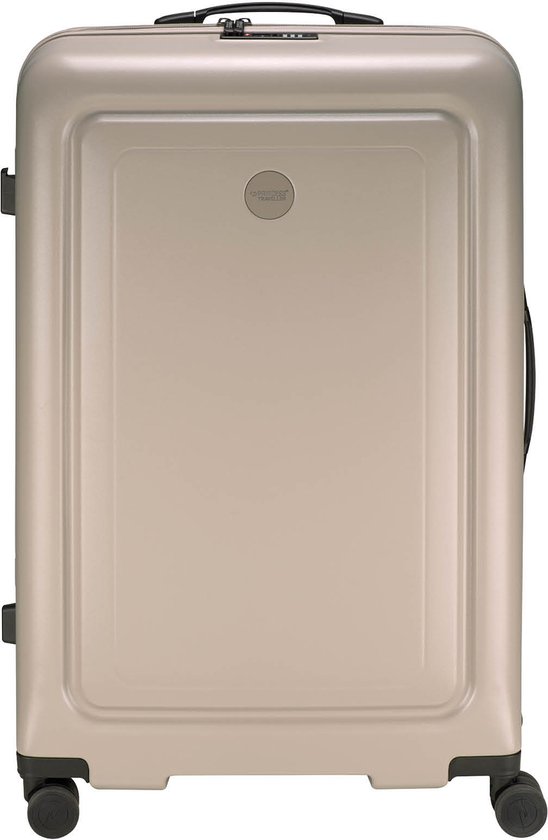 Princess Traveller Elements – Grande valise – Désert – Polycarbonate recyclé – Légère – Serrure TSA – 96 L – 77 x 52 x 30 cm – Certifiée GRS