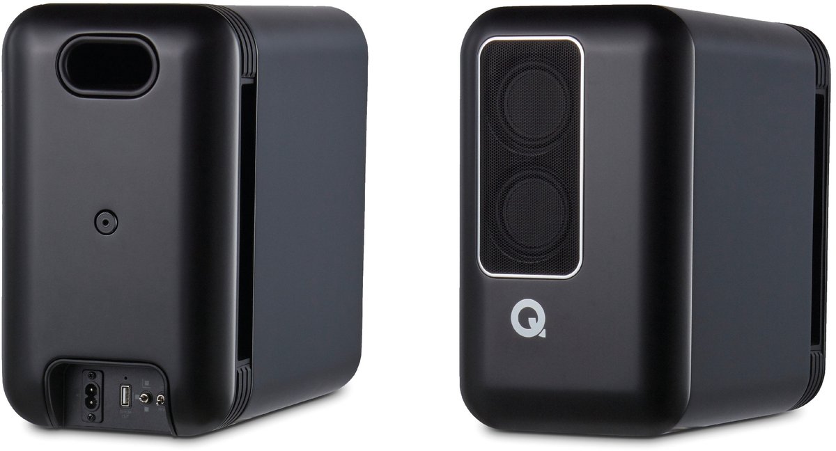Q Acoustics Q ACTIVE 200 SPEAKERS BLACK GOOGLE (2pc)