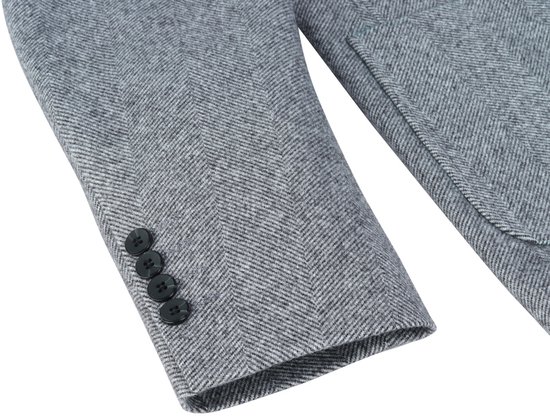 Colbert of blazer met split: moet je de achterkant losmaken