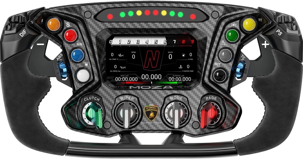 Moza Racing RS070 vlucht-/racesimulatoraccessoire Racestuur