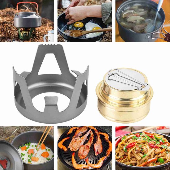 Spiritus Brander voor Koken en Kamperen