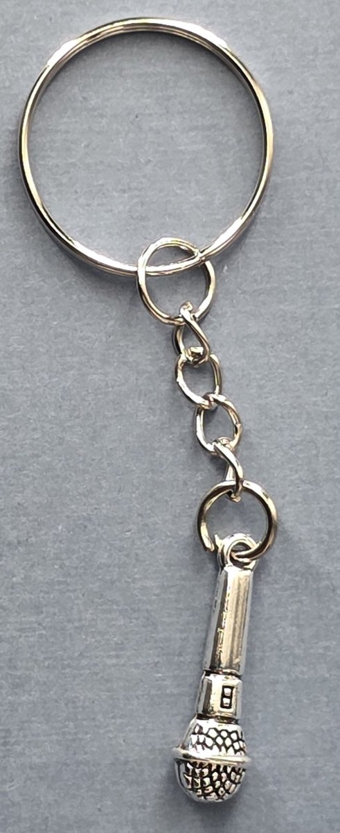 microfoon sleutelhanger