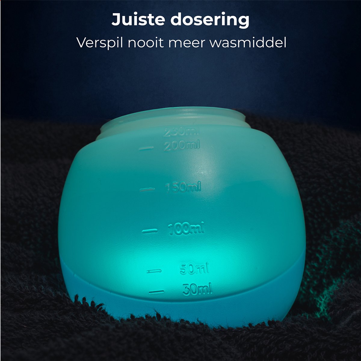 FAVE® Doseerbol - 5 Stuks - 230 ML - Wasbollen Wasmachine - Duurzame Wasballen - Wasbolletje Wasmiddel Vloeibaar — afbeelding 2