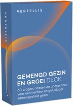 Gemengd Gezin en Groei Deck - Vertellis - 60 vragen en opdrachten voor een hechter samengesteld gezin