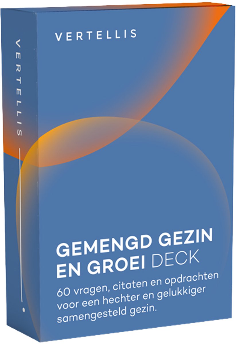 Gemengd Gezin en Groei Deck - Vertellis - 60 vragen en opdrachten voor een hechter samengesteld gezin