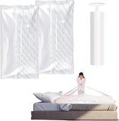 Grote Opbergzak 240x130 Cm HOSPAOP Vacuümzakken Voor Matrassen 240x130 Cm - 2 Stuks, Herbruikbaar En Luchtdicht Grote Vacuümzak 240x130 Cm