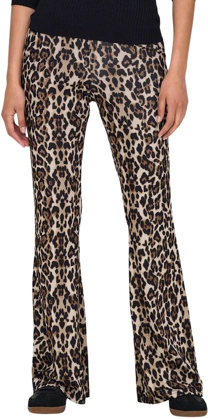 Only Anna Rib Flared Broek Dames - Maat L