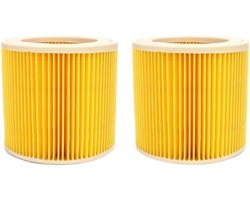 Vervangende filters - 2 - stuks - geschikt voor Kärcher WD3 Premium WD2 WD3 WD 3 MV3 WD 3P stofzuiger voor Kärcher 6.414-552.0, 6.414-772.0, 6.414-547.0-toolive