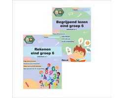 CITO Oefenboeken Voordeelset Rekenen & Begrijpend Lezen Eind Groep 6 - Maak je klaar voor de CITO Toets met deze werkboeken van meer dan 200 opdrachten!