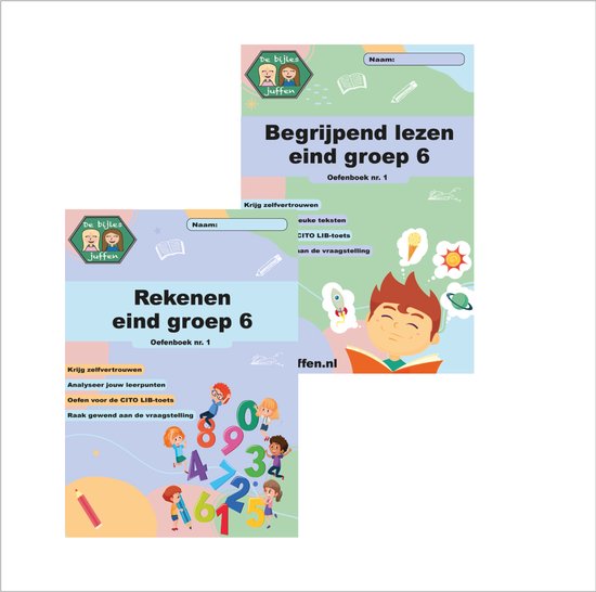 CITO Oefenboeken Voordeelset Rekenen & Begrijpend Lezen Eind Groep 6 - Maak je klaar voor de CITO Toets met deze werkboeken van meer dan 200 opdrachten!