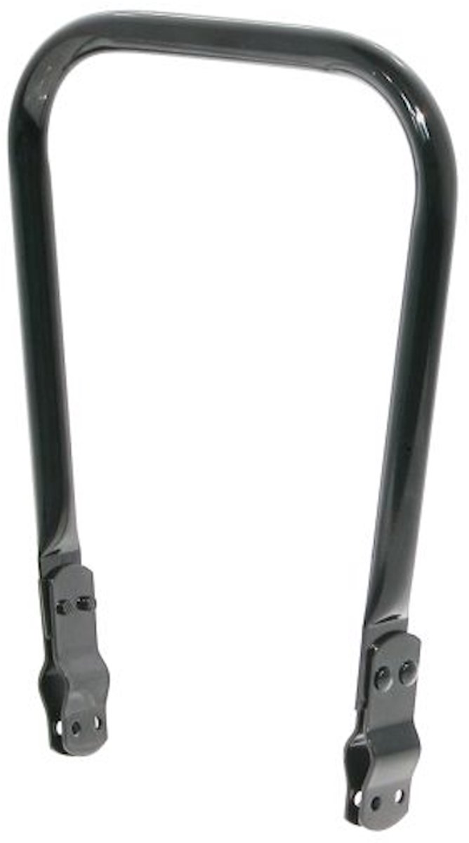 Velo Rugsteun Zwart voor Bagagedrager – Stalen Kinder Rugleuning – 15x28 cm – Inclusief Bevestigingsmateriaal – Niet Inklapbaar