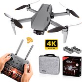 Bol.com Tedroka C-Fly Drone - met GPS 4K-camera - Vliegtijd van 52 minuten - 4K UHD-video - inclusief 2 batterijen draagbare tas... aanbieding