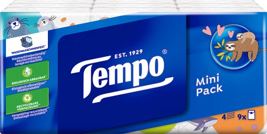 Tempo zakdoeken aanbieding bij Trekpleister