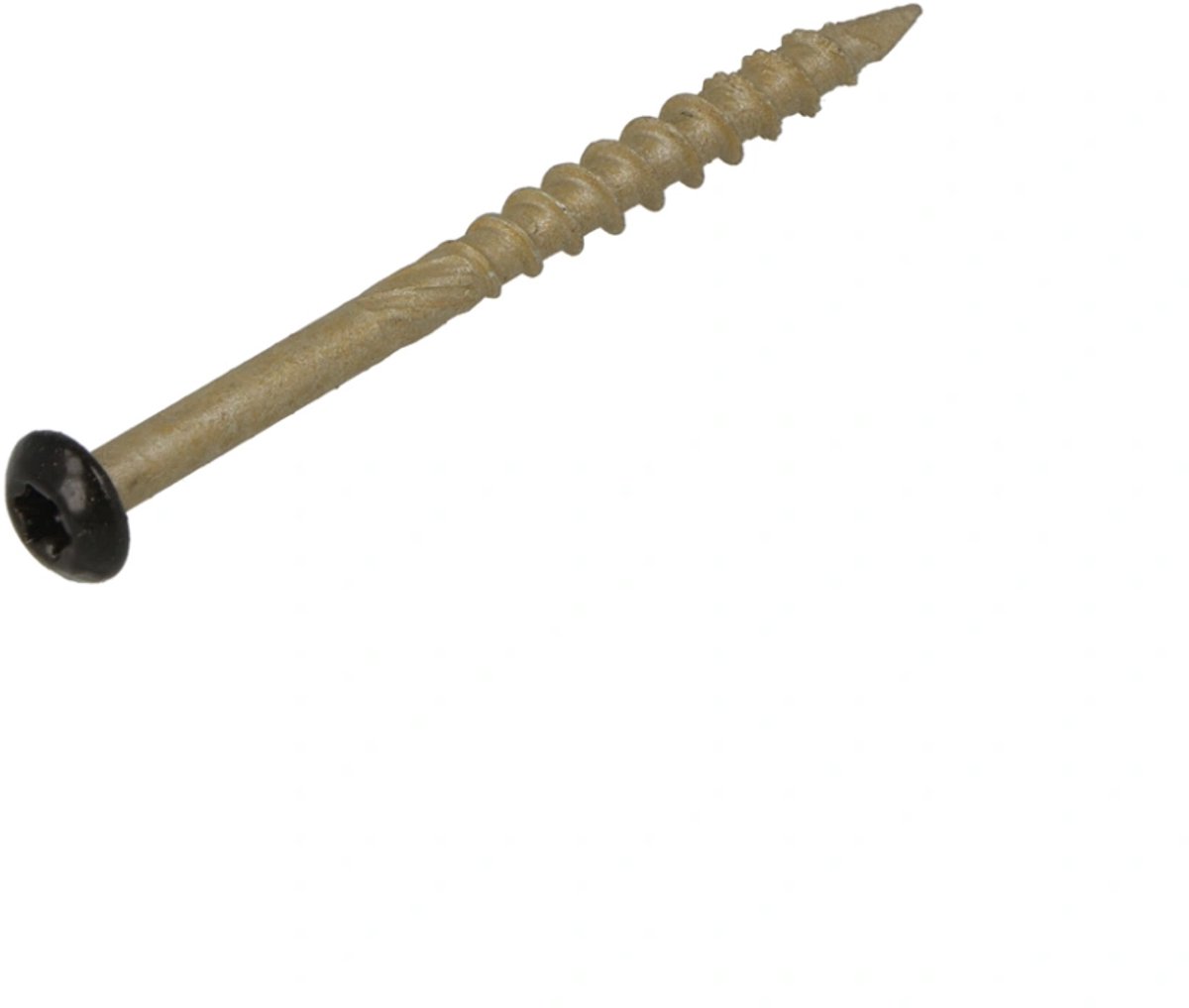 Gevelschroef 4.5X50/28 AR-bronze CK Zwart TX20 Dynaplus (200)