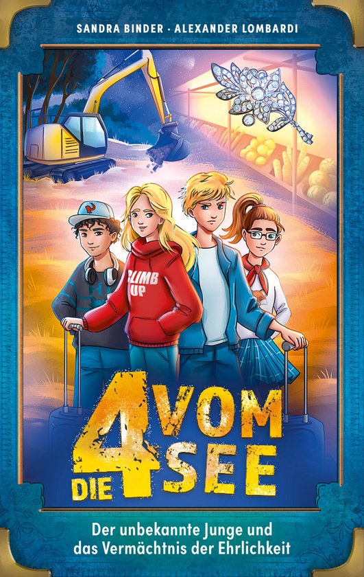 Die 4 vom See 9 - Der unbekannte Junge und das Vermächtnis  ... - cover