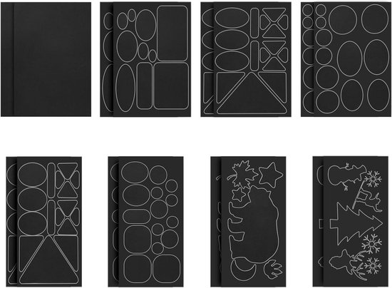 4 Stuks Zelfklevende Donsjack Patches - Nylon Reparatie Patches Zwart Voor Kleding En Tenten