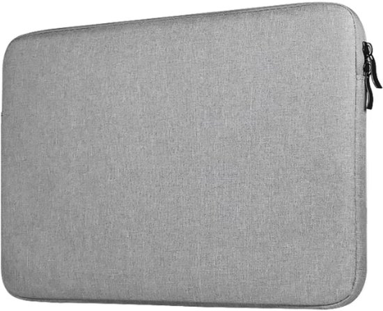 Housse pour ordinateur portable George Napoli 15,6 pouces - SoftTouch - Housse en néoprène avec fermeture éclair - Protection polaire