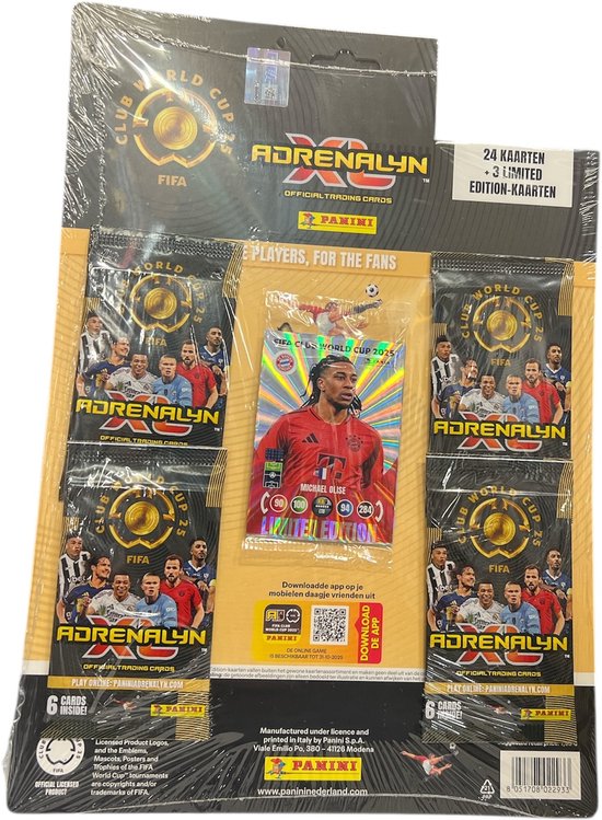 Panini Adrenalyn XL FIFA Club World Cup 2025-Multi Set (Diversen) Nieuw