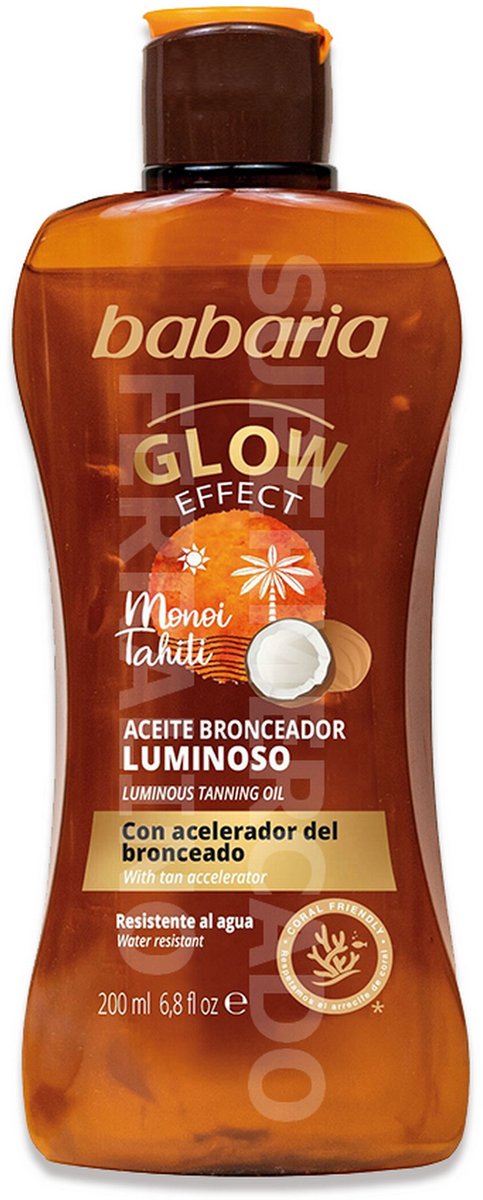 Bruinende Gel Coco Exotic Babaria (200 ml)