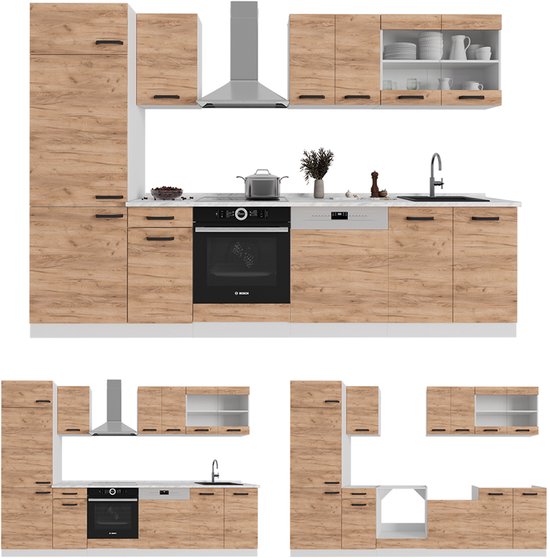 Vicco R- Line Cuisine – 30 cm WB Marbre Béton WB Marbre