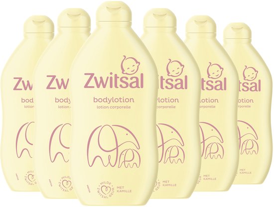 Zwitsal - Bodylotion - Baby - 6 x 400 ml