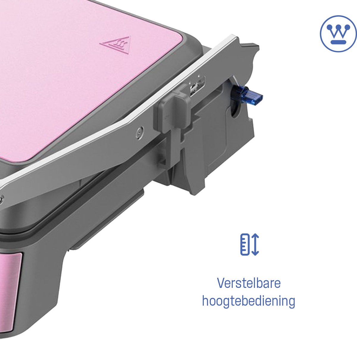 Westinghouse Retro Contactgrill - Roze thumbnail 4