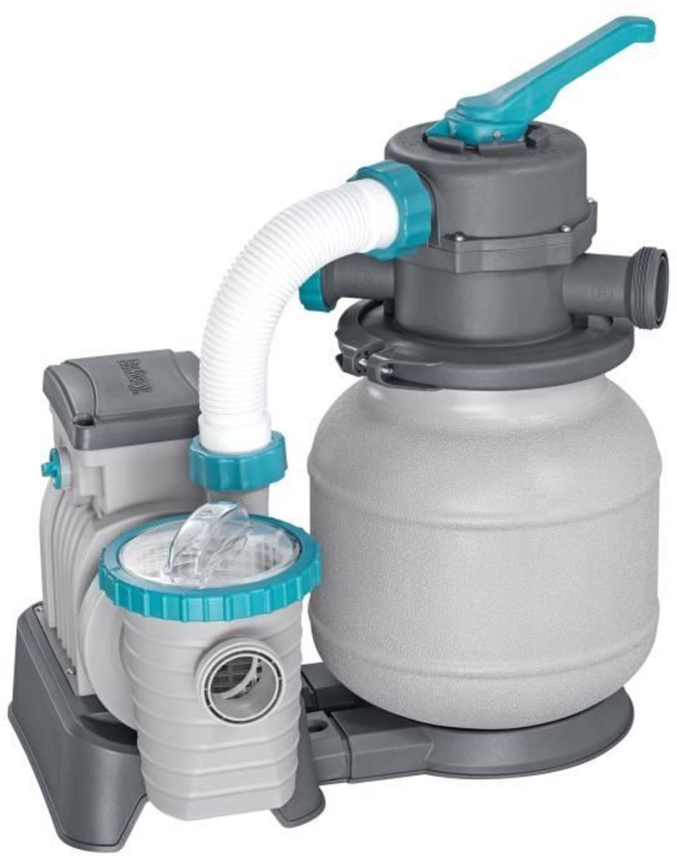 Zandfilter/filtratiepomp voor zwembaden tot 42 m3 - Bestway - 6.056 L/u - Met voorfilter – foto 6