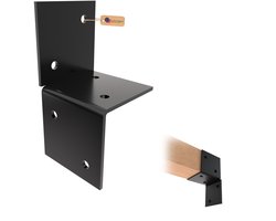 GEZU IMPEX Pergola Muurbevestiging 71 x 71 mm Zwart