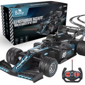 Boncy® Bestuurbare RC Auto Formule 1 - F1 Max Verstappen Raceauto - Jongens Meisje Volwassenen - Robot Speelgoed Binnen & Buiten - Afstandbestuurbaar Race Drift Car - Afstandsbestuurbaar Stuntauto Accu - Bestuurbaar Elektrisch Autos Afstandsbediening