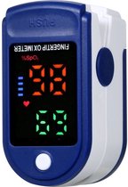 Saturatiemeter – Medisch Hulpmiddel – Oximeter en Hartslagmeter – R&J Meditech - Zuurstofmeter voor Vinger – Pulse Oximeter – Gezondheidstool voor Sport en Thuisgebruik - Saturatiemeter Best Getest