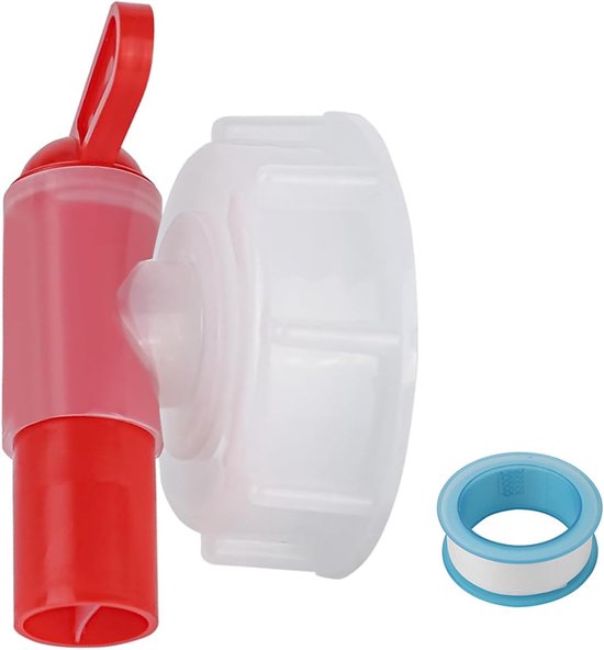 ISOLATECH SABEU Fluxx 3 st. AH 13/45 HF Vulkraan voor 2L en 3L cans met DIN 45 buitendraad 44,6mm uitloop 13mm No-slip vullen
