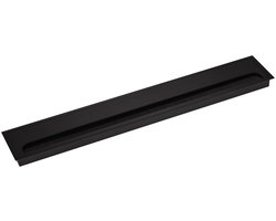 Kabeldoorlaat CAVO kabeldoos hoekig 500 x 80 mm zwart geanodiseerd