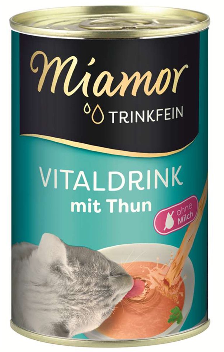 Miamor Miamor Vitaldrink - Kattensnack - Hydraterende Drink met Tonijn & Kip - 24 x 135ml